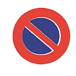 Vorschriftssignale - 2.50 Parkieren verboten