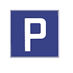Hinweissignale - 4.17 Parkieren gestattet